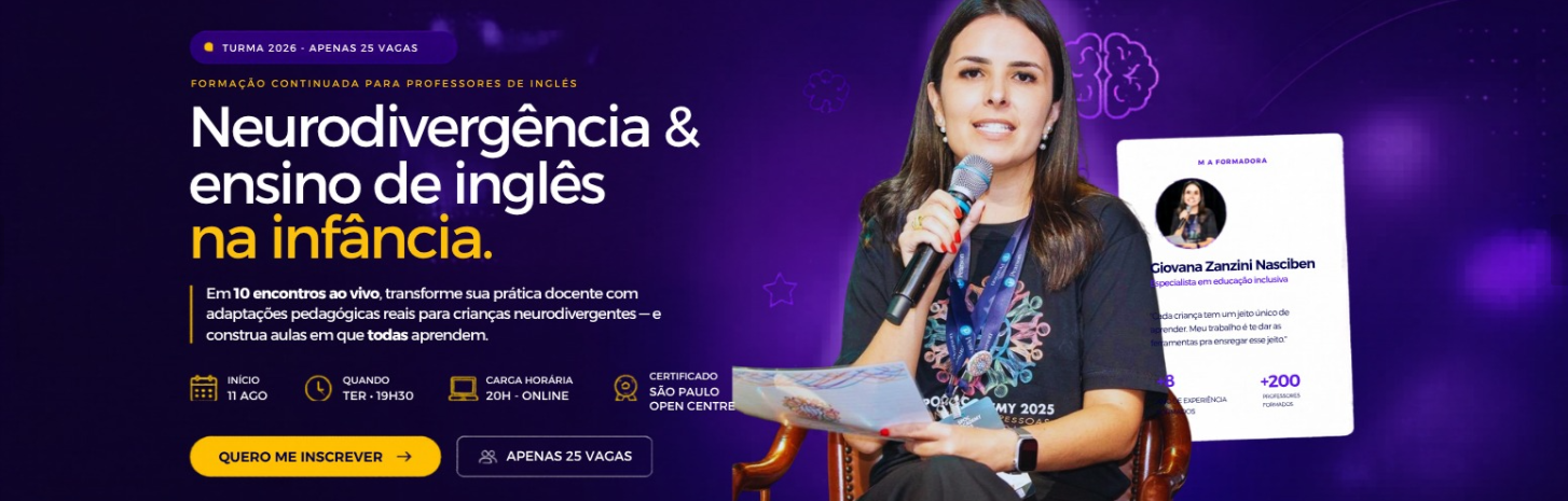 Neurodivergência e o ensino de inglês na infância